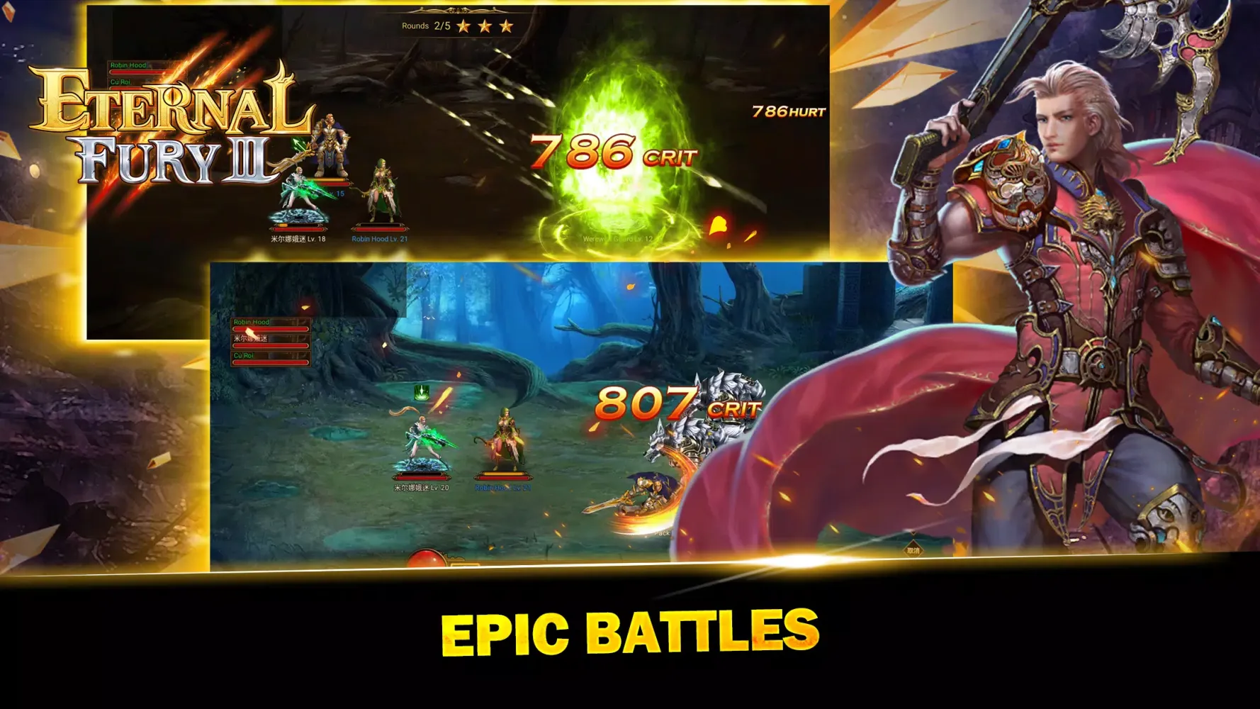Tangkapan layar Eternal Fury 3 Nostalgic MMO
