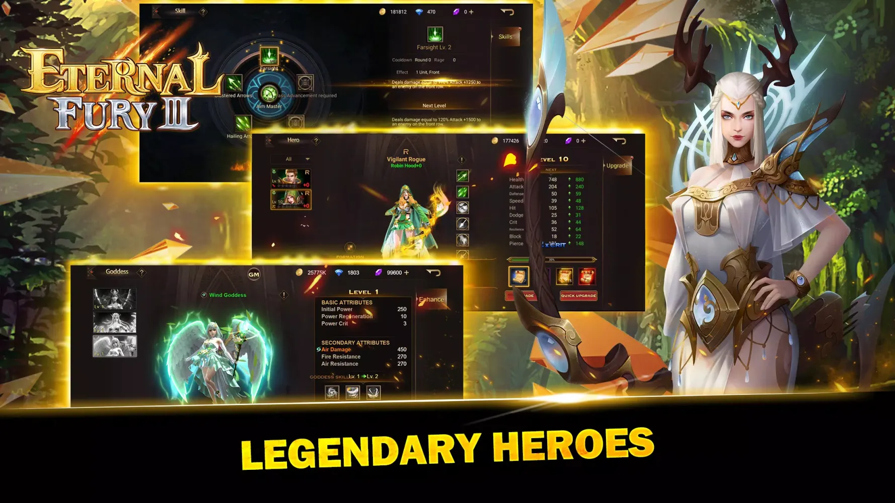 Tangkapan layar Eternal Fury 3 Nostalgic MMO