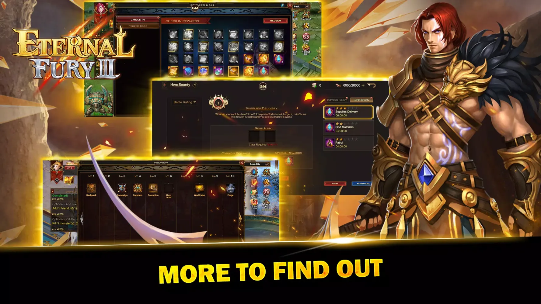 Tangkapan layar Eternal Fury 3 Nostalgic MMO