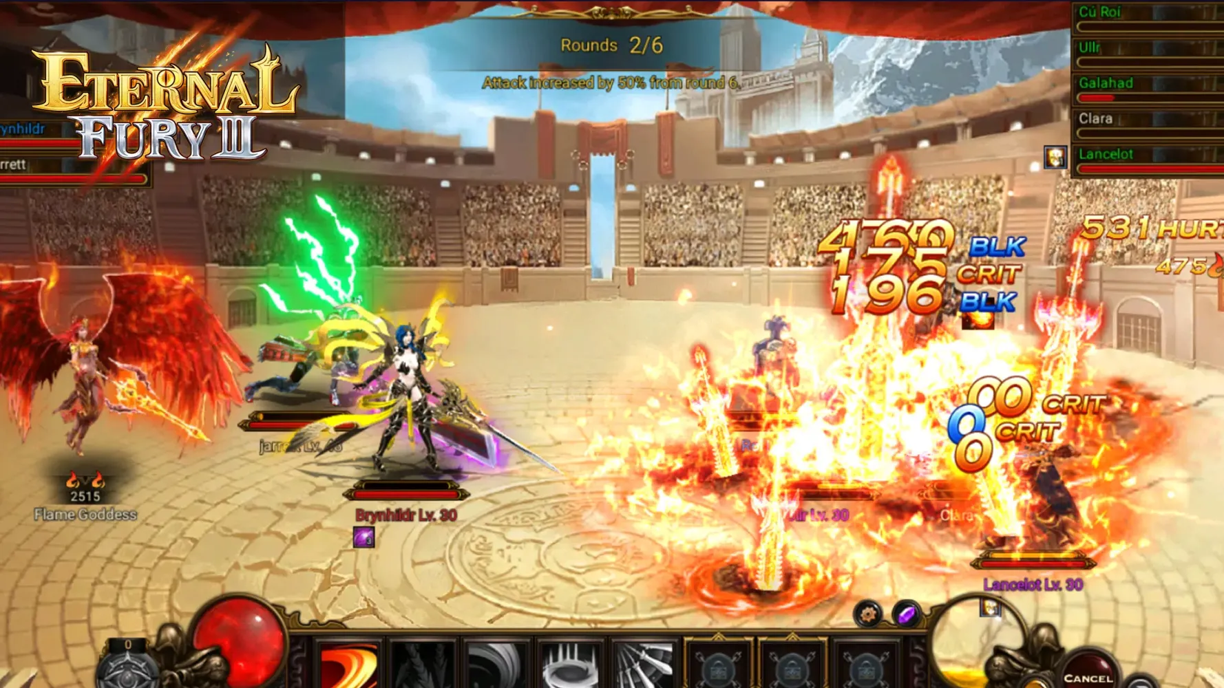 Tangkapan layar Eternal Fury 3 Nostalgic MMO