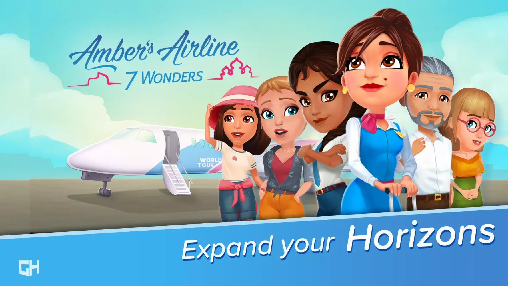 Amber's Airline - 7 Wonders Screenshots