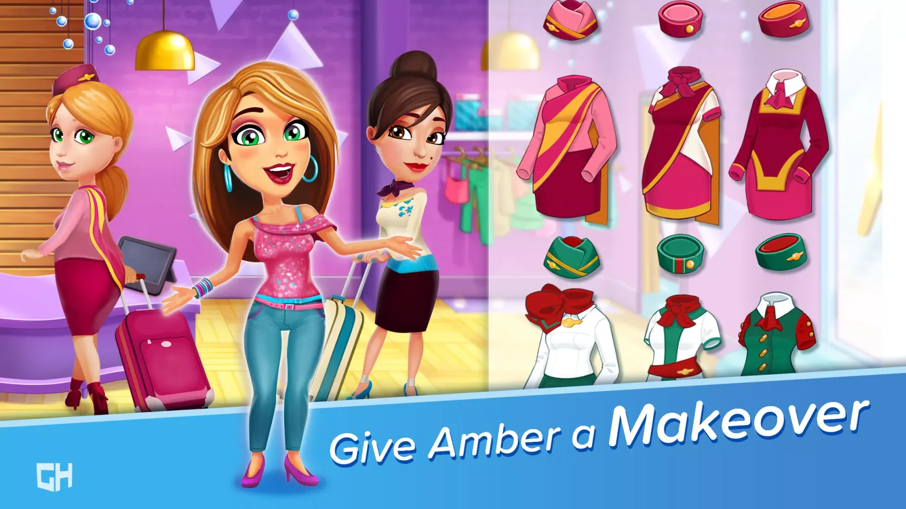 Amber's Airline - 7 Wonders Screenshots