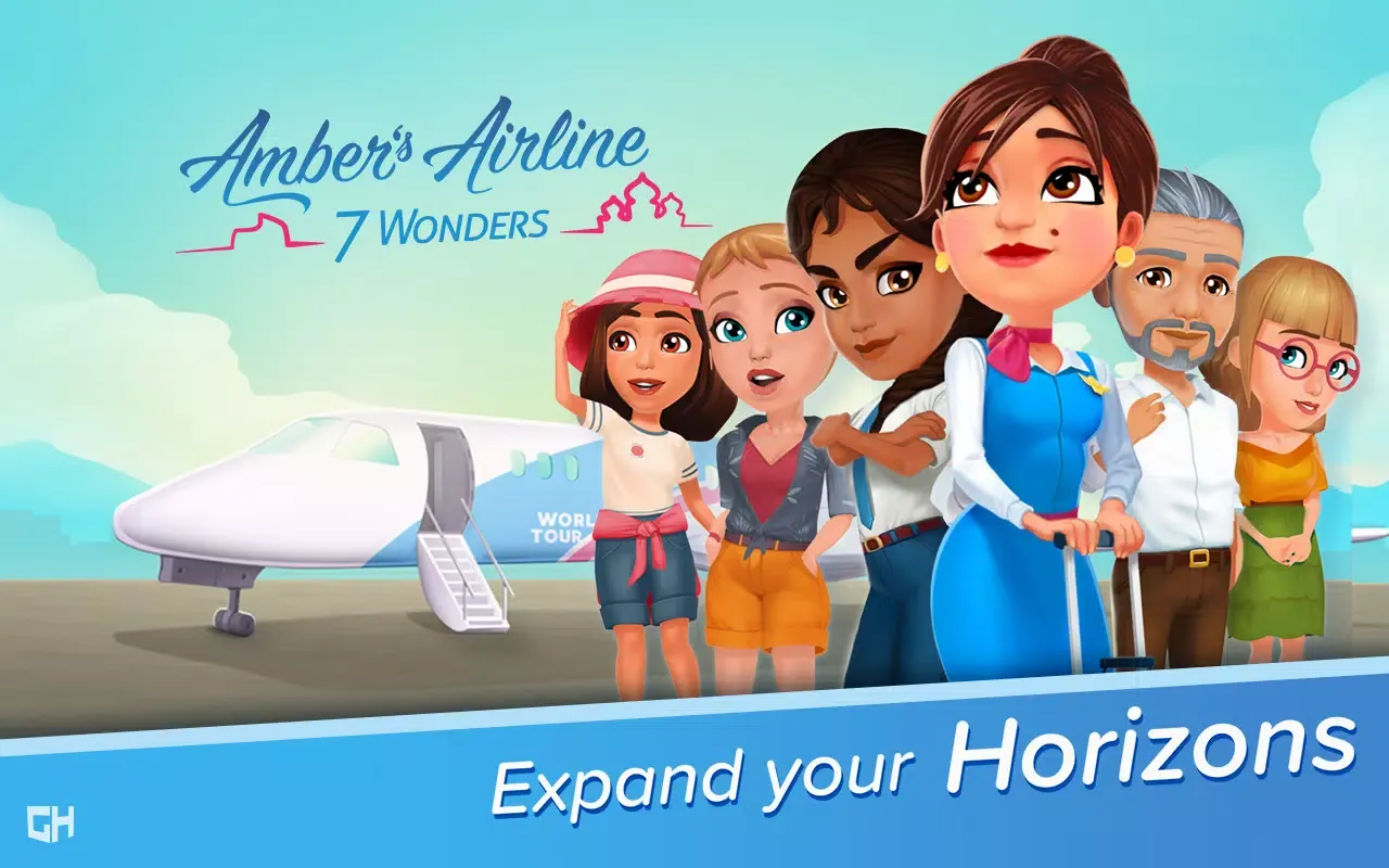 Amber's Airline - 7 Wonders Screenshots
