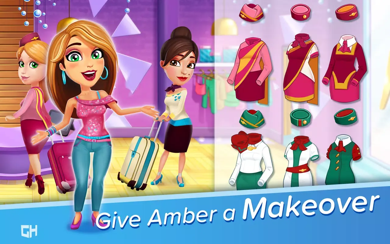 Amber's Airline - 7 Wonders Screenshots