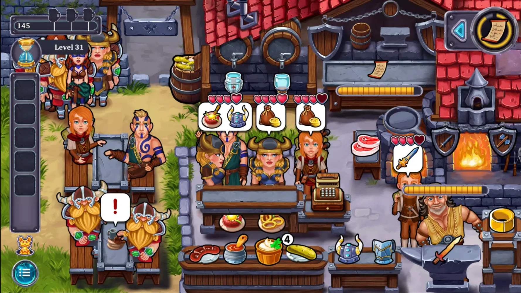 Barbarian Cooking Game 2应用截图