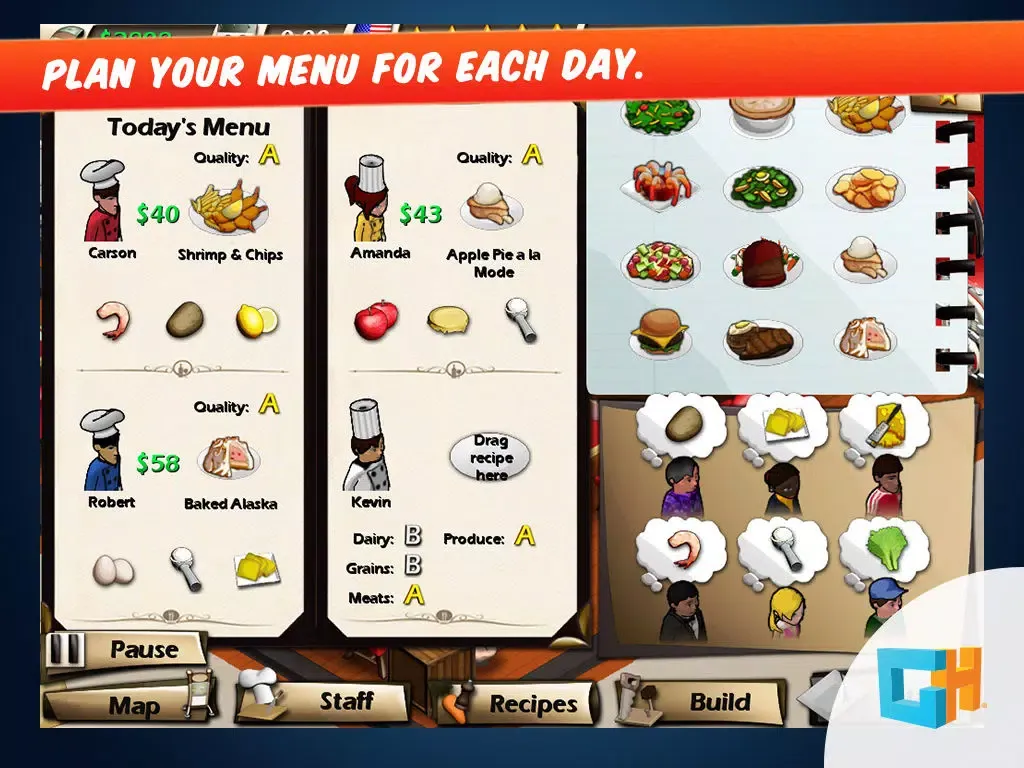 Bistro Boulevard for iOS iPad  স্ক্রিনশট