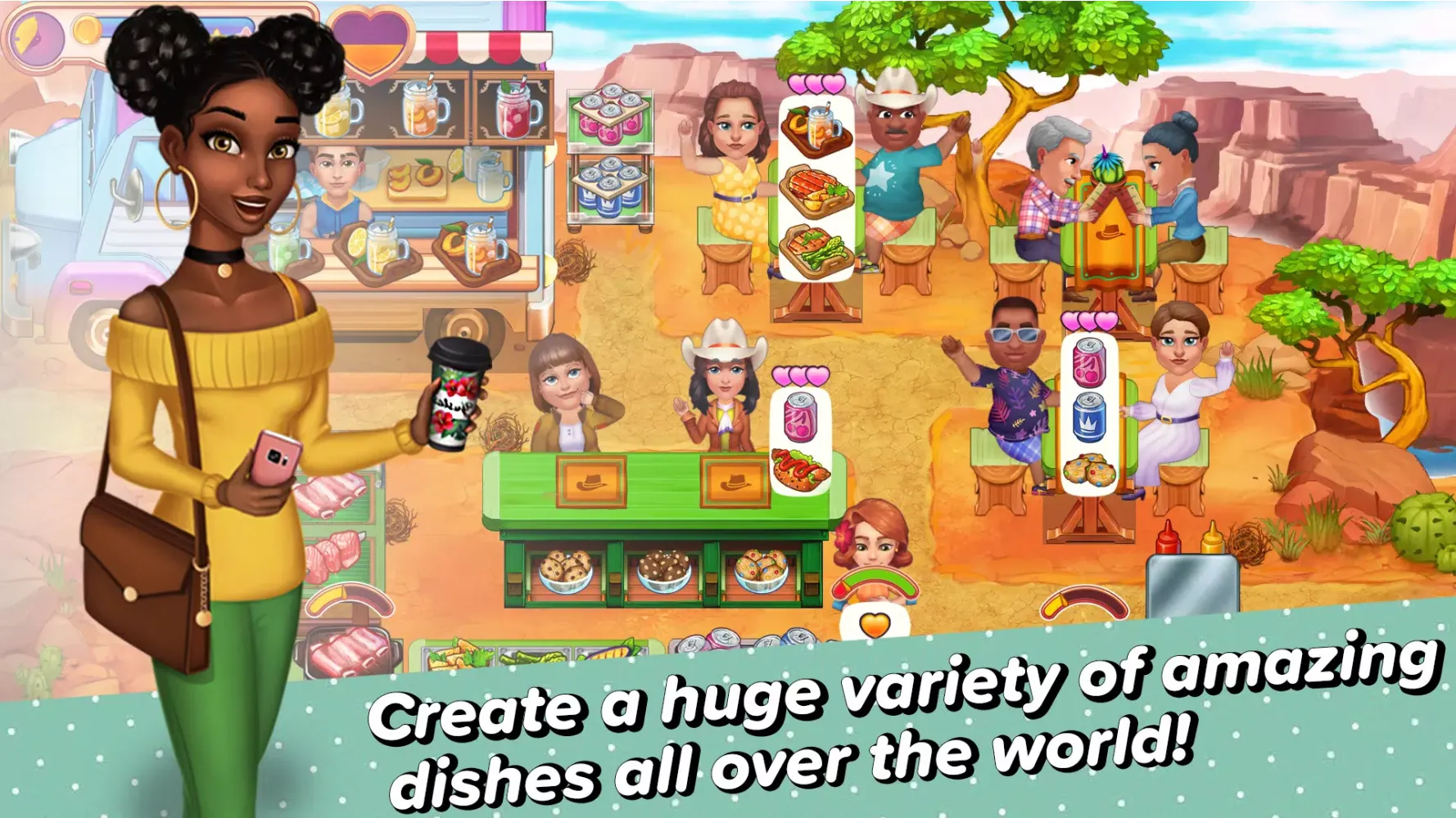 Claire’s Café: Tasty Cuisine Screenshots