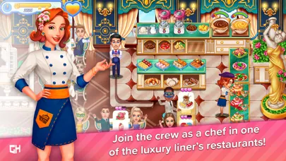 Capturas de tela do Claire's Café: Sea Adventure