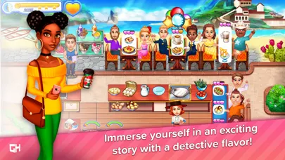 Capturas de tela do Claire's Café: Sea Adventure