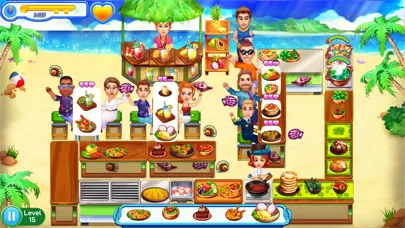 Capturas de tela do Claire's Café: Sea Adventure