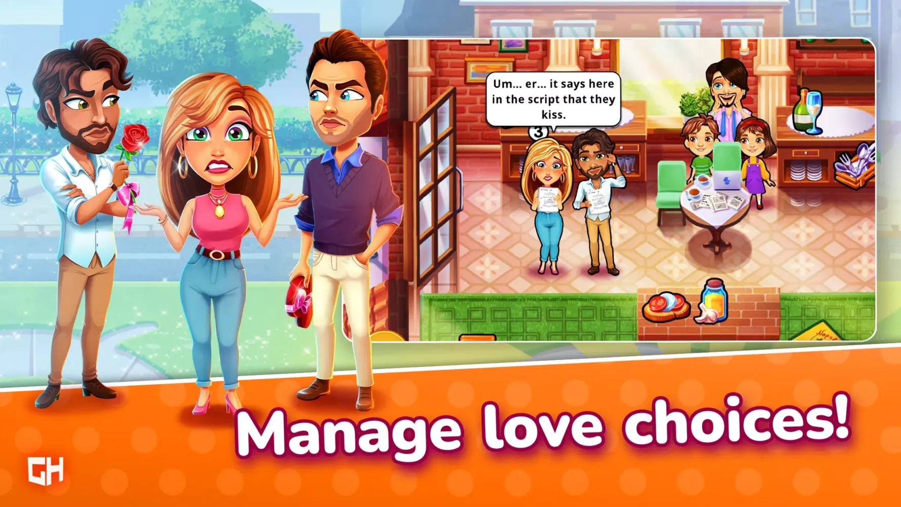 Delicious: Cooking and Romance Screenshots
