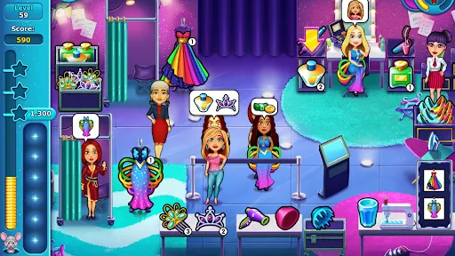 Fabulous 5: Fashion & Dress-up Screenshots