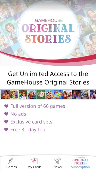 GameHouse Original Stories स्क्रीनशॉट