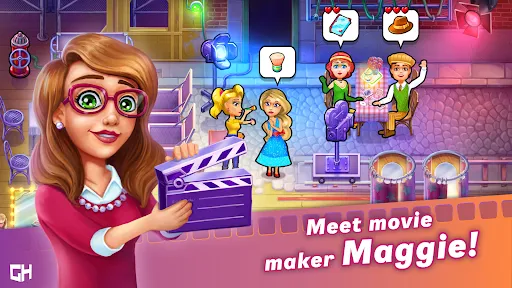 ภาพหน้าจอของ Maggie's Movies: Cinema Tycoon