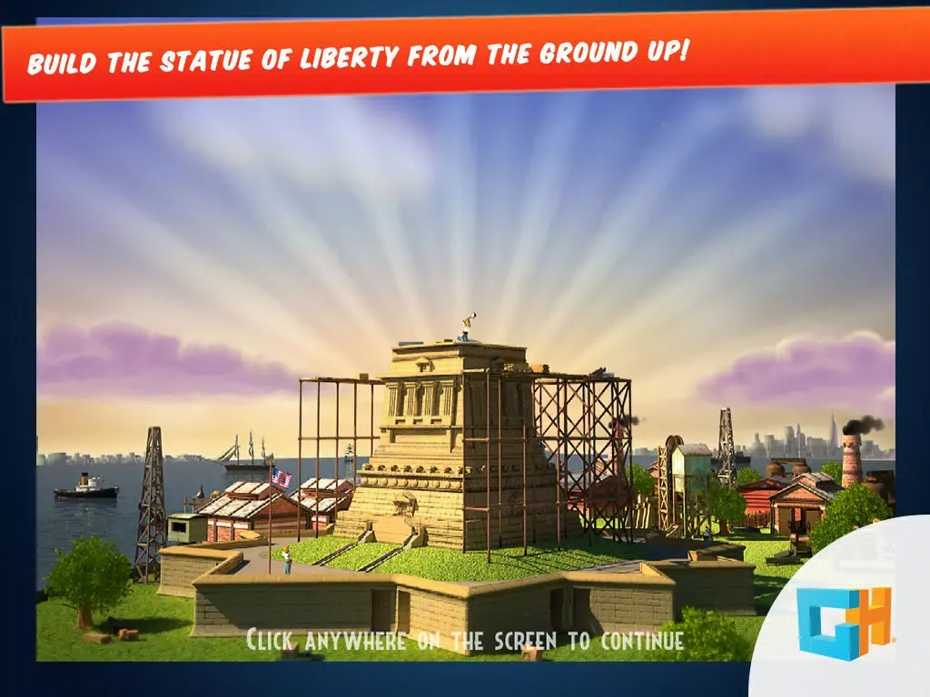 ภาพหน้าจอของ Monument Builders - Statue of Liberty (Free) iPad 