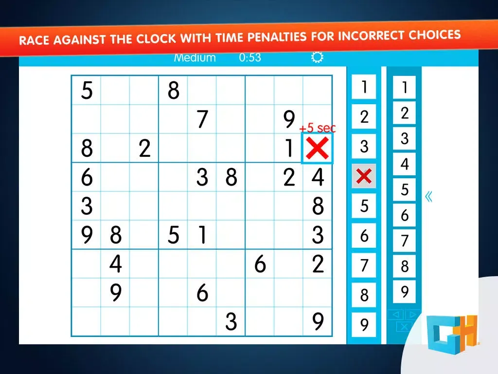 Tangkapan skrin Sudoku FREE by GameHouse iPad 