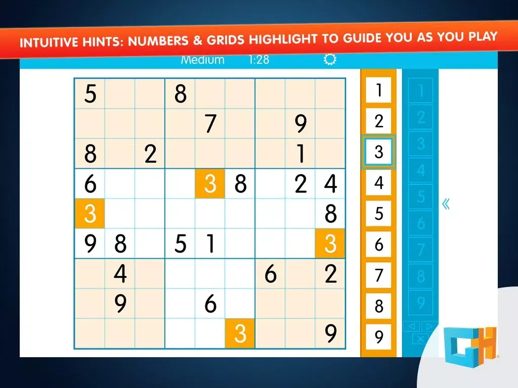 Tangkapan skrin Sudoku FREE by GameHouse iPad 