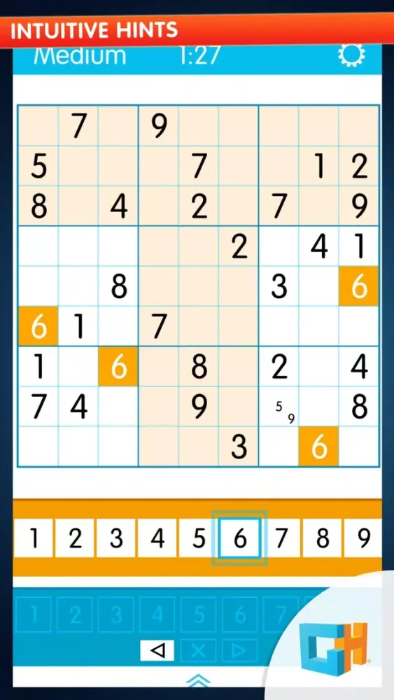 Tangkapan skrin Sudoku FREE by GameHouse