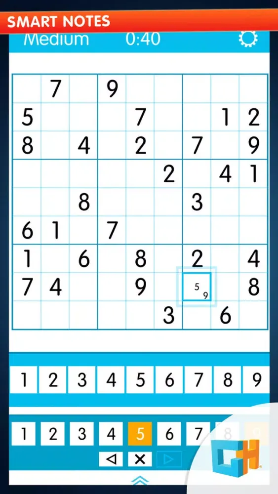 Tangkapan skrin Sudoku FREE by GameHouse