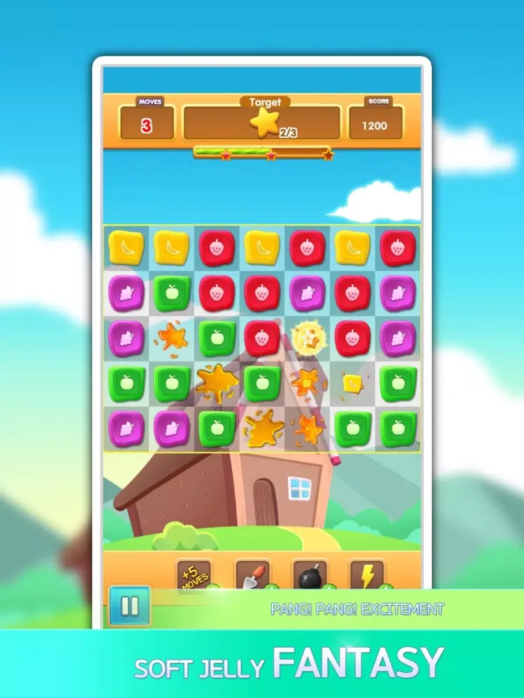 Tangkapan skrin Jelly Link Puzzle Classic iPad 