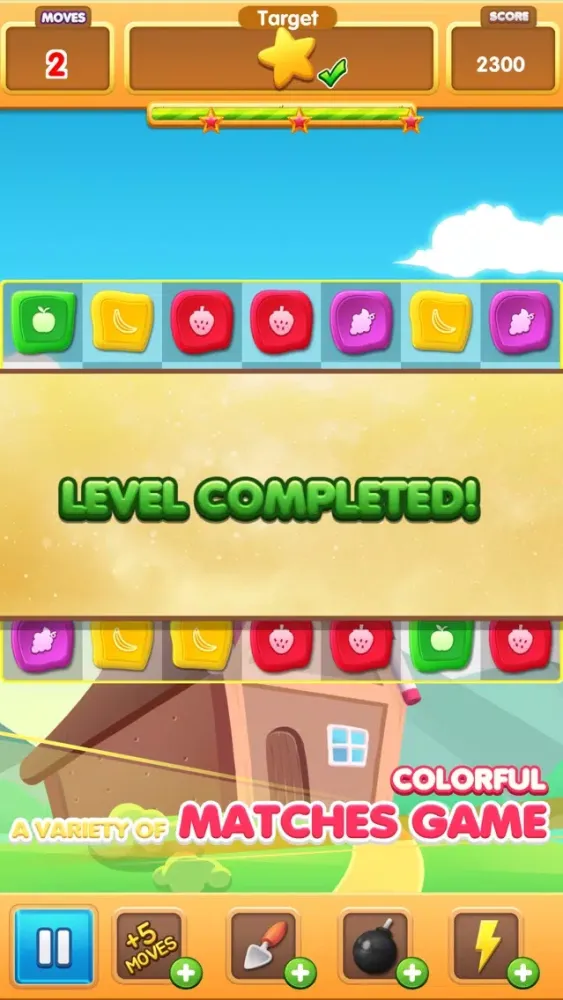 Tangkapan skrin Jelly Link Puzzle Classic