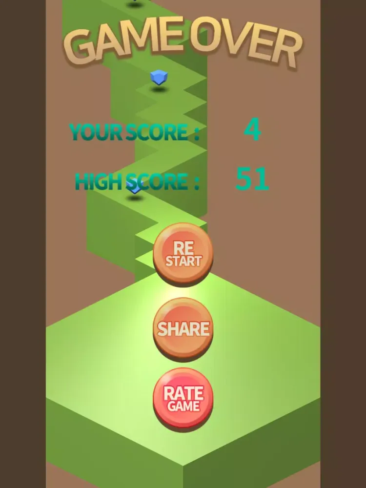 ZigZag Rolling Ball iPad  Screenshots