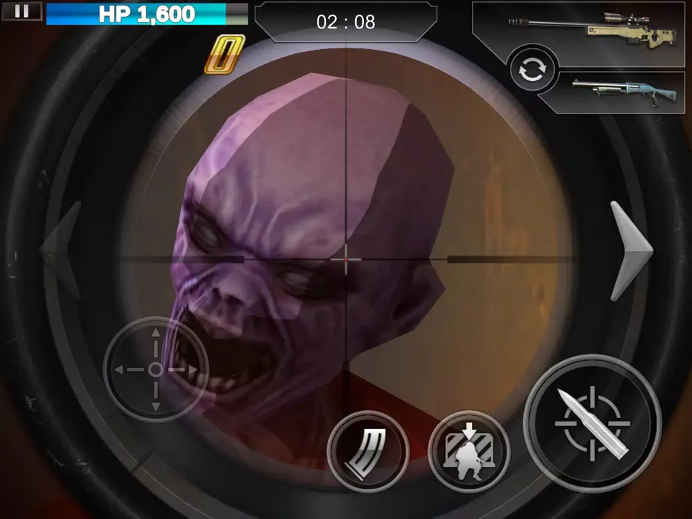 ภาพหน้าจอของ Zombie Sniper : Survival Game iPad 