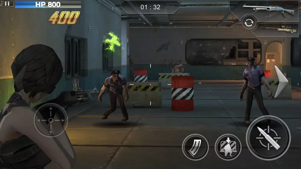 ภาพหน้าจอของ Zombie Sniper : Survival Game