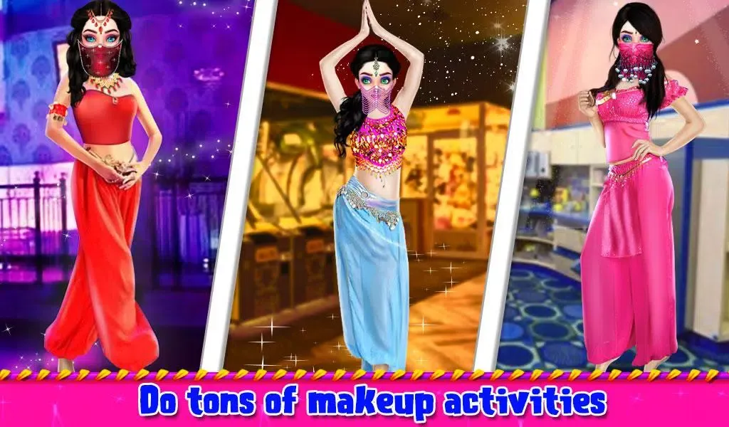 Beautiful Belly Dancer Dressup Screenshots
