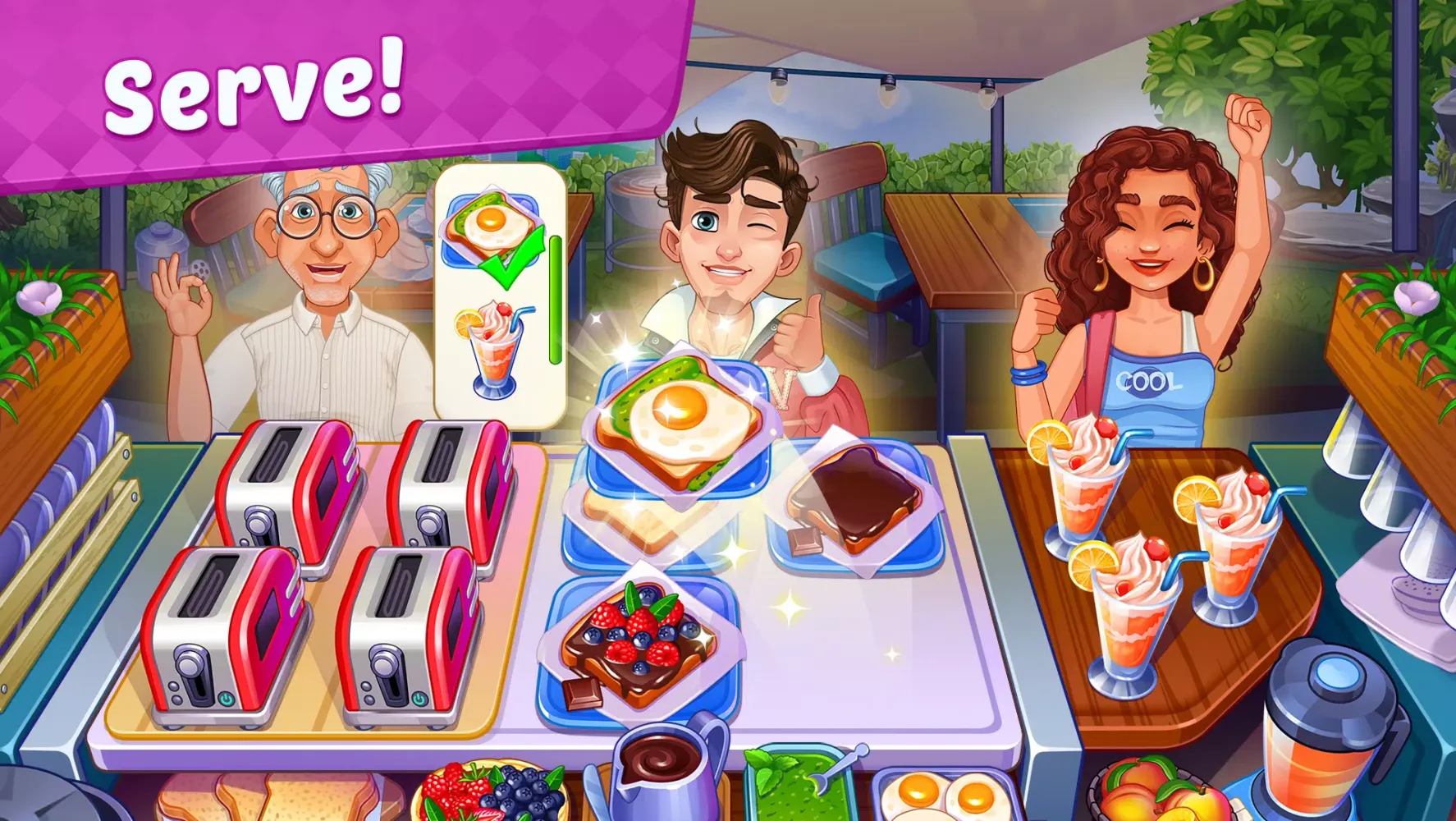 My Cafe Shop : Cooking Games Screenshots
