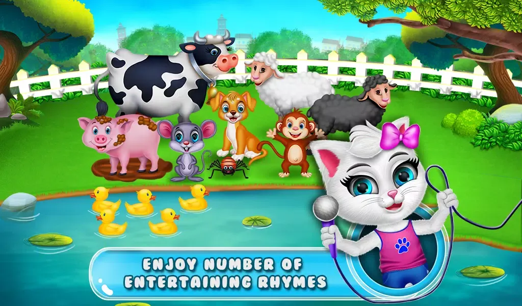 ภาพหน้าจอของ Kitty Daycare Salon Games