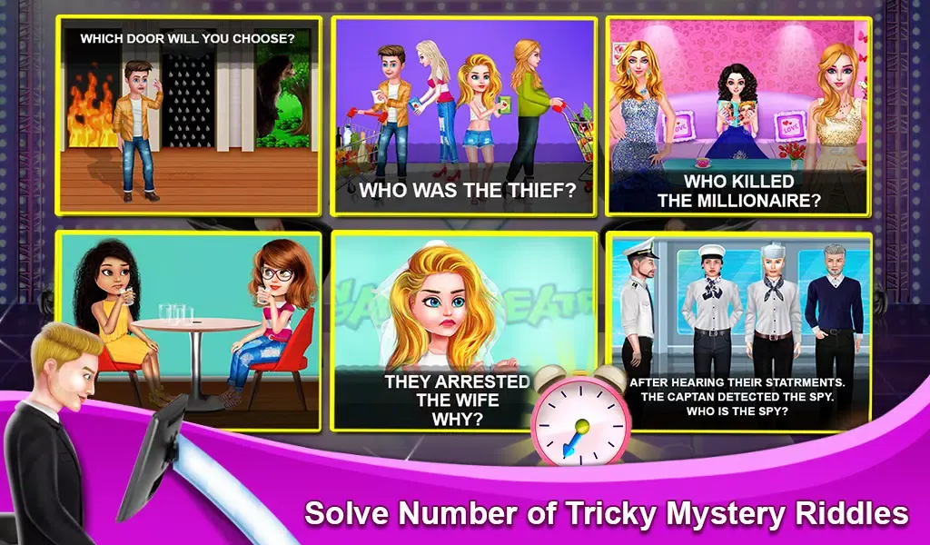 Who Is Killer : Mystery Games スクリーンショット