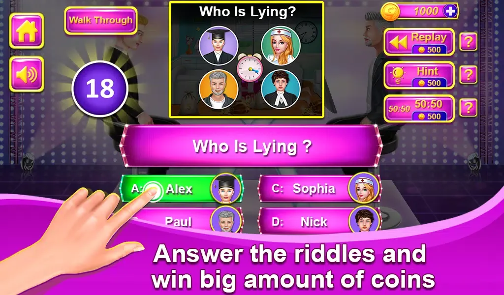 Who Is Killer : Mystery Games スクリーンショット