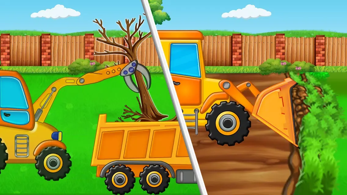 Screenshot di Kids Construction City builder