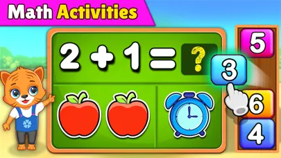 Скриншоты Kindergarten Math Educational