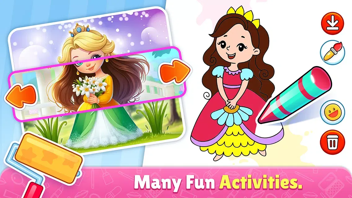 Princess Baby Computer Games Screenshots