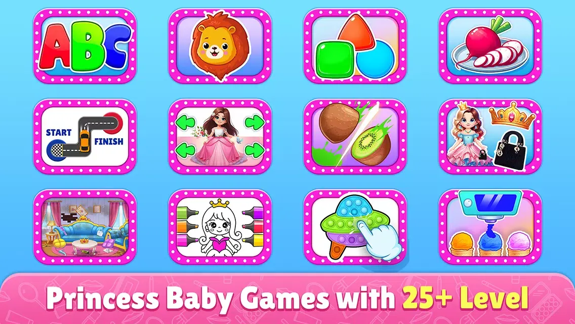Princess Baby Computer Games Screenshots