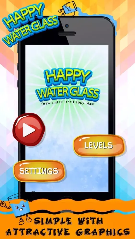 Capturas de tela do Happy Water Glass