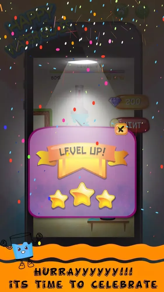 Capturas de tela do Happy Water Glass
