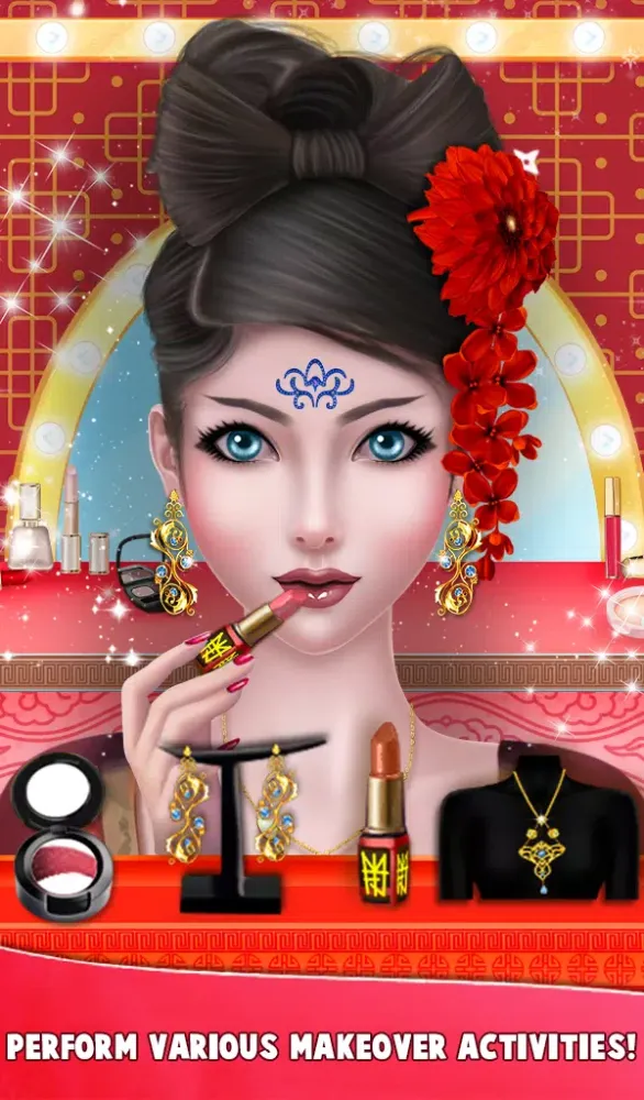 Capturas de pantalla de Chinese Girl Dressup Makeup