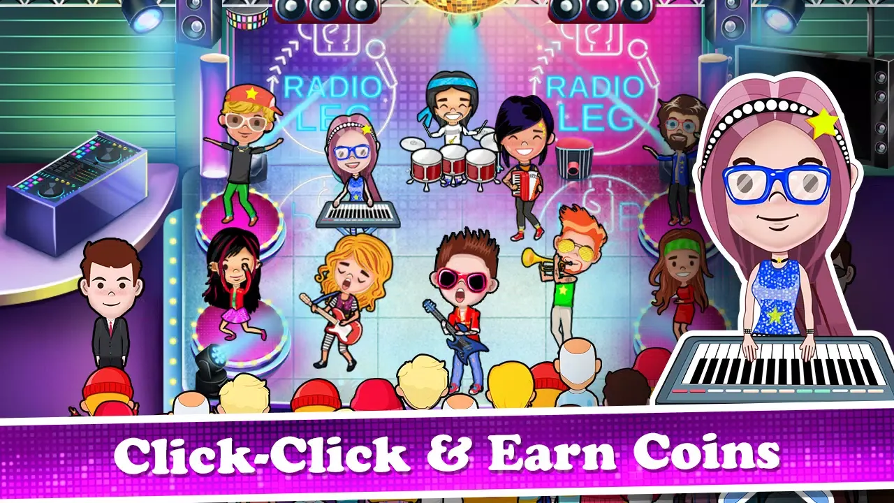 Pop Star Band Clicker Games Screenshots