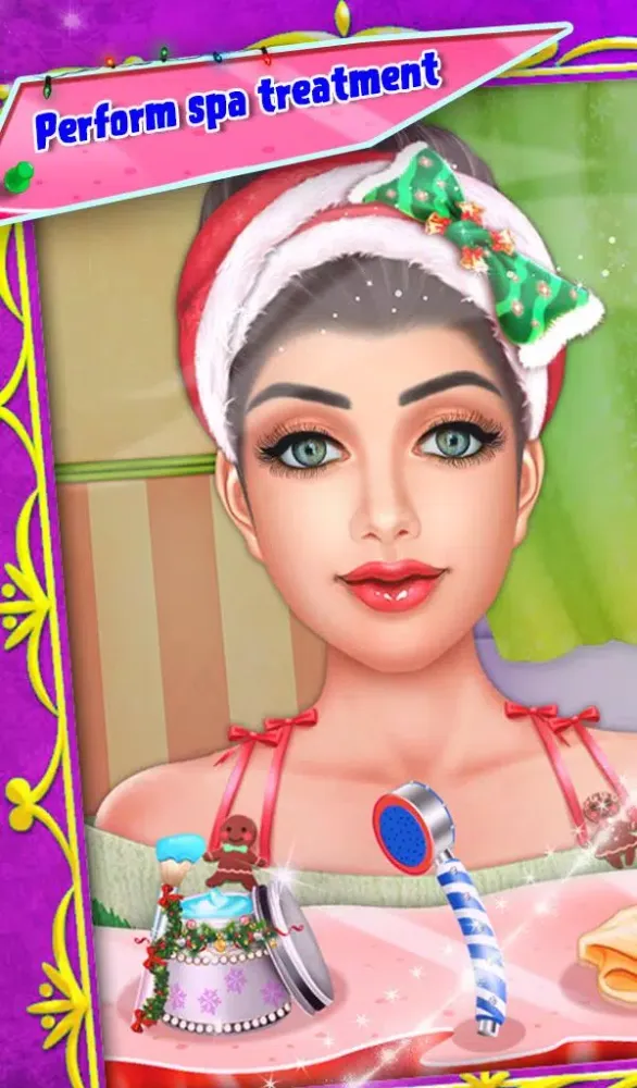 Christmas Makeup Dressup Games应用截图