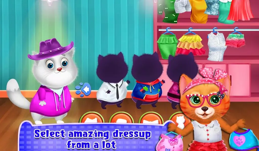 Kitty Daycare Salon Games Screenshots