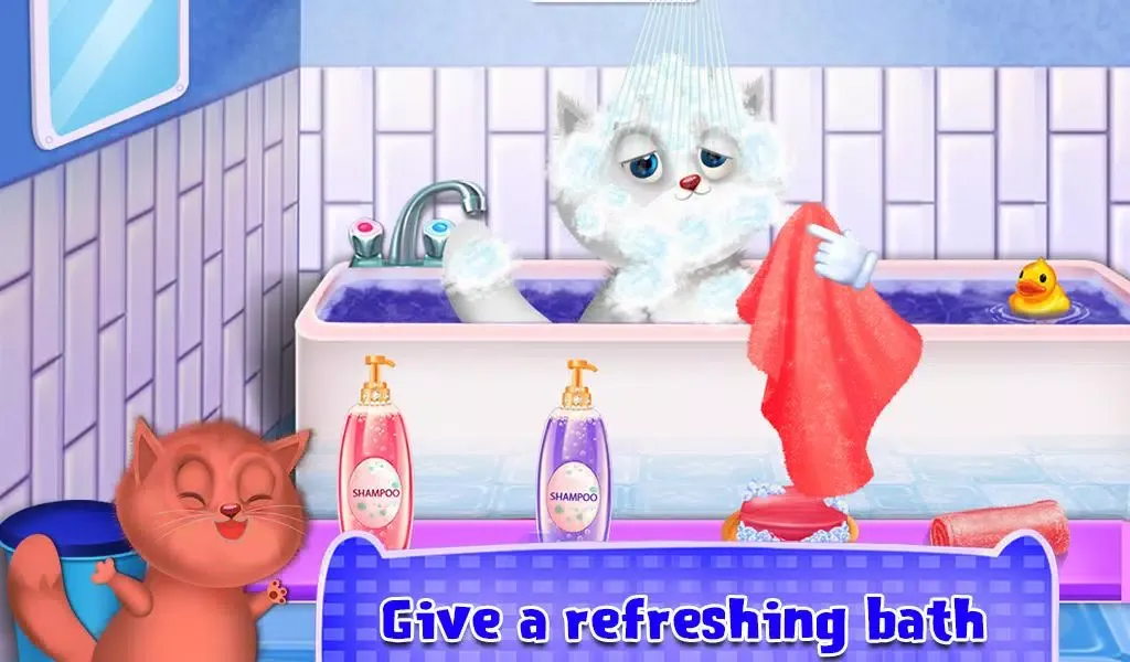 Kitty Daycare Salon Games Screenshots