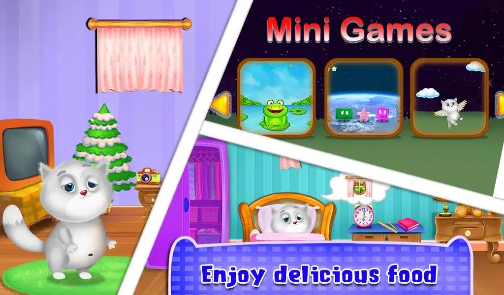 Kitty Daycare Salon Games Screenshots