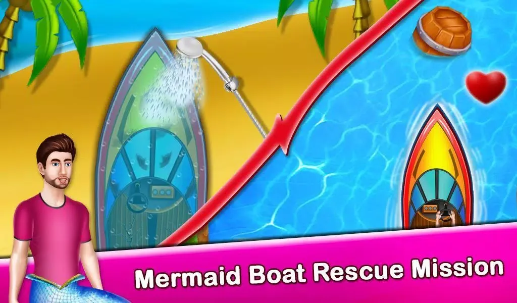 Mermaid Rescue Mermaid Game Screenshots