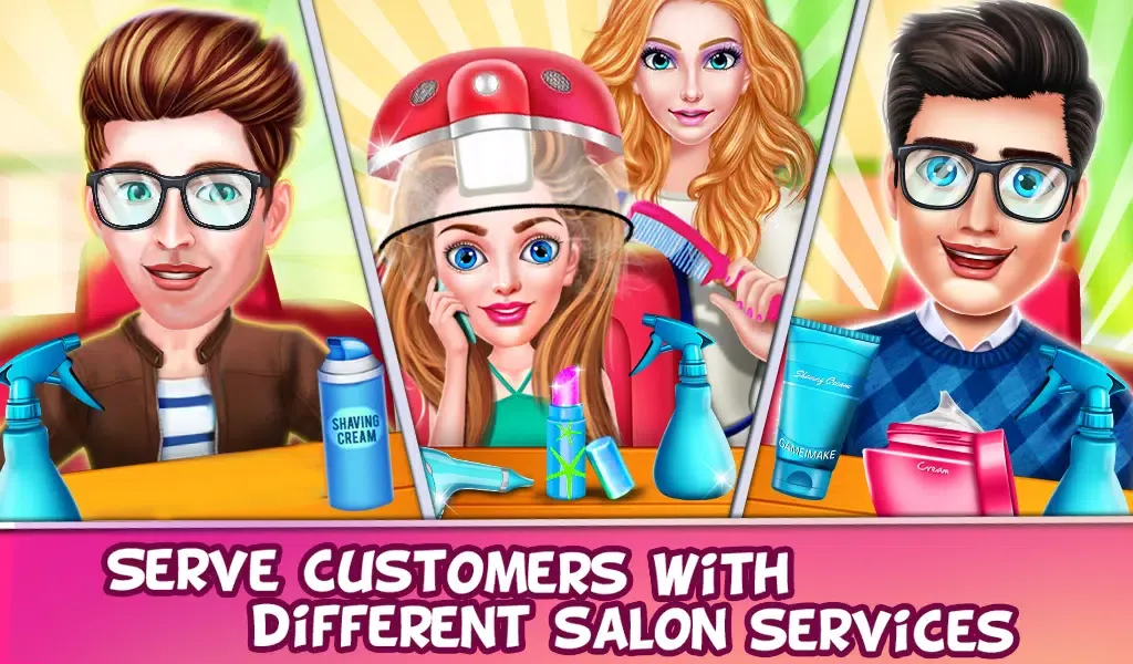Tangkapan skrin Barber Shop - Simulator Games