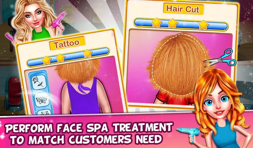Tangkapan skrin Barber Shop - Simulator Games