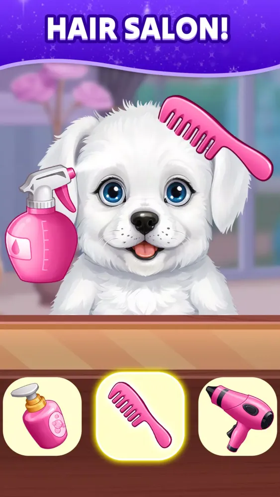 Captures d'écran de Puppy Dream Spa Salon Games