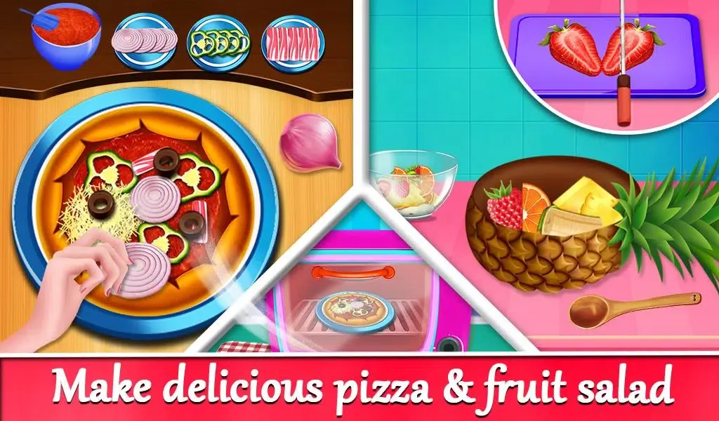 Cooking in Kitchen Food Games Screenshots